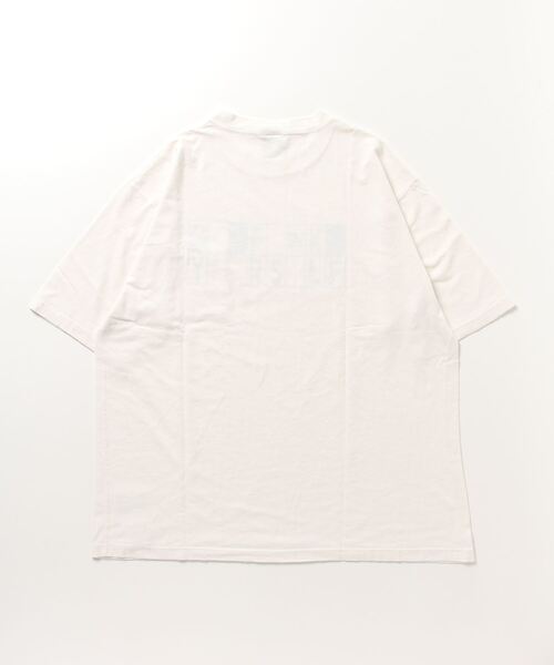 TENBOX（テンボックス）の「MANASTASH×TENBOX(マナスタッシュ×テンボックス) HEMP リバーシブルTEE（Tシャツ/カットソー・メンズ・ブラック/その他24/ホワイト・L/M/XL）」の4枚目の写真