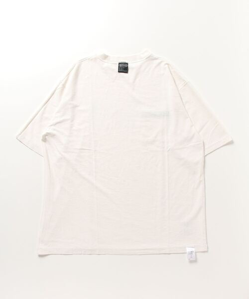 TENBOX（テンボックス）の「MANASTASH×TENBOX(マナスタッシュ×テンボックス) HEMP リバーシブルTEE（Tシャツ/カットソー・メンズ・ブラック/その他24/ホワイト・L/M/XL）」の5枚目の写真