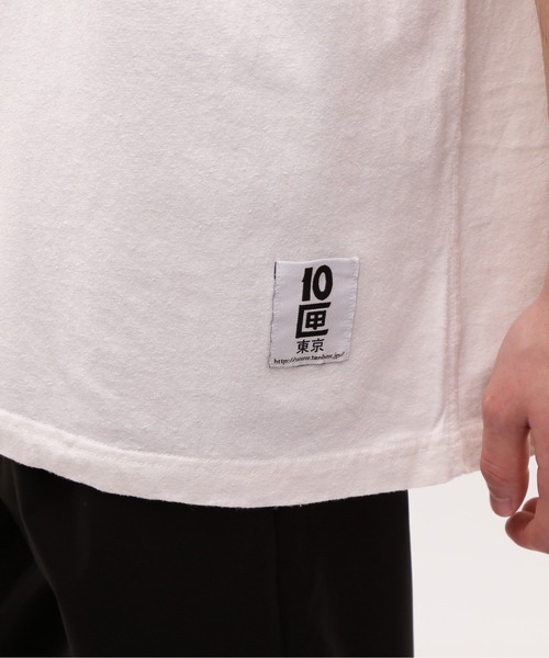 TENBOX（テンボックス）の「MANASTASH×TENBOX(マナスタッシュ×テンボックス) HEMP リバーシブルTEE（Tシャツ/カットソー・メンズ・ブラック/その他24/ホワイト・L/M/XL）」の13枚目の写真