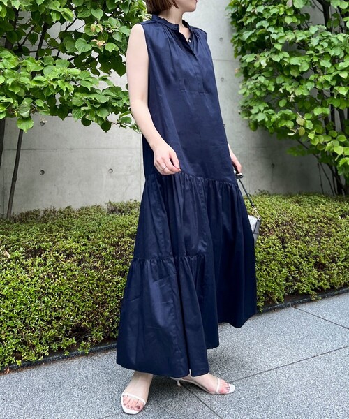 NOLLEY'S（ノーリーズ）の「◇【WEB限定】コットンサテンティアード