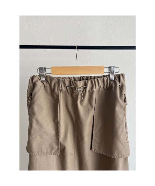 owndaily（オンデイリー）の「リップストップカーゴスカート（スカート・レディース・カーキ/ブラック・FREE）」の21枚目の写真