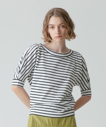 allureville | 2WAYネックボーダードルマンプルオーバー(Tシャツ/カットソー)