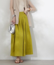 N.（N. Natural Beauty Basic） | 【S Size Line】◆切替タックボリュームスカート(スカート)