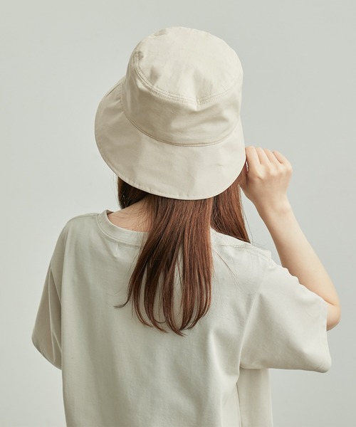 ROPE' PICNIC(ロペピクニック)の「UVカット/コカゲルダウンバケットハット(ハット・レディース・ブラック/ベージュ系その他/キナリ・FREE)」の1枚目の写真