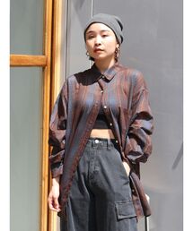 Ungrid | シアールーズチェックシャツ(シャツ/ブラウス)