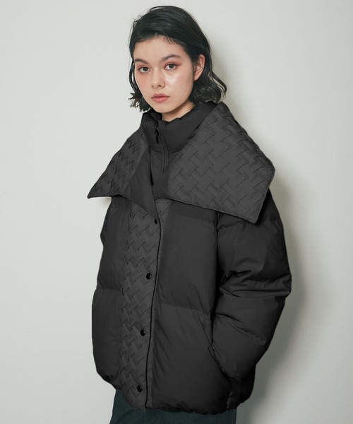 SMILE ORCHID（スマイルオーキッド）の「ダウン90％メッシュ編みダウン