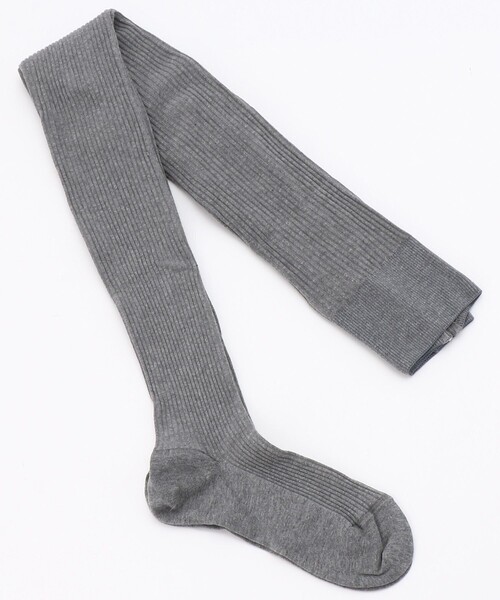 FREAK'S STORE（フリークスストア）の「FALKE/ファルケ Family Rib タイツ（タイツ/ストッキング・レディース・グレー/ブラック・ﾌﾘ-）」の3枚目の写真