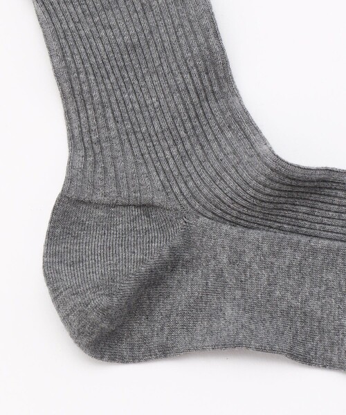 FREAK'S STORE（フリークスストア）の「FALKE/ファルケ Family Rib タイツ（タイツ/ストッキング・レディース・グレー/ブラック・ﾌﾘ-）」の5枚目の写真