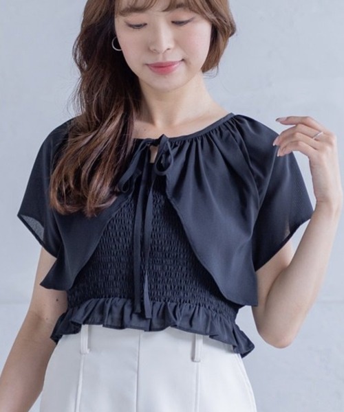 YUKI SHIMANE 半袖チェックシャツスカートStSr