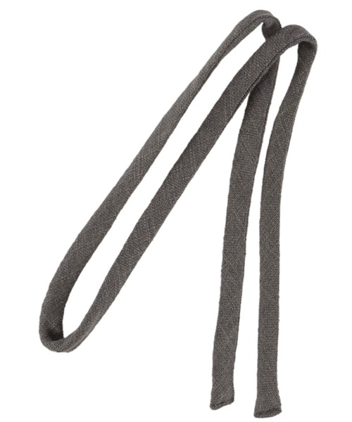 ALEXIA STAM（アリシアスタン）の「Linen Cropped Shirt /リネンシャツ＋ヘアロープ（シャツ/ブラウス・レディース・ベージュ/チャコールグレー・FREE）」の22枚目の写真