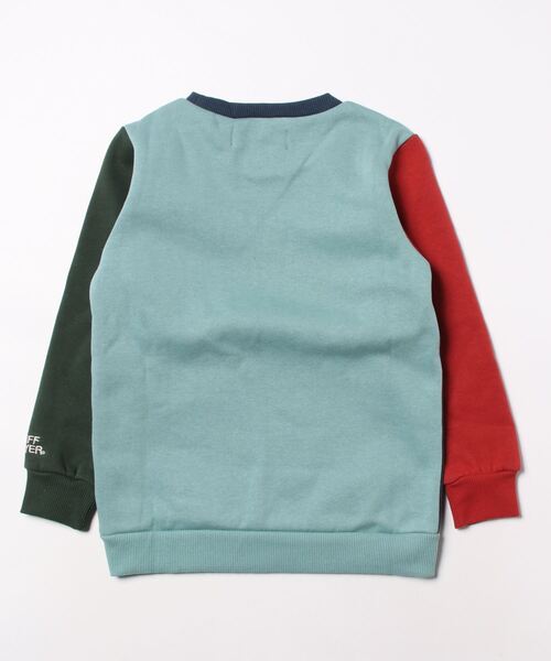 KRIFF MAYER Kid's Collection（クリフメイヤーキッズコレクション）の「【裏起毛】あたたかクルー（スウェット・キッズ・グレー/グリーン/ネイビー/サックスブルー/カラフル/レッド・130/120/170/160/150/140）」の21枚目の写真