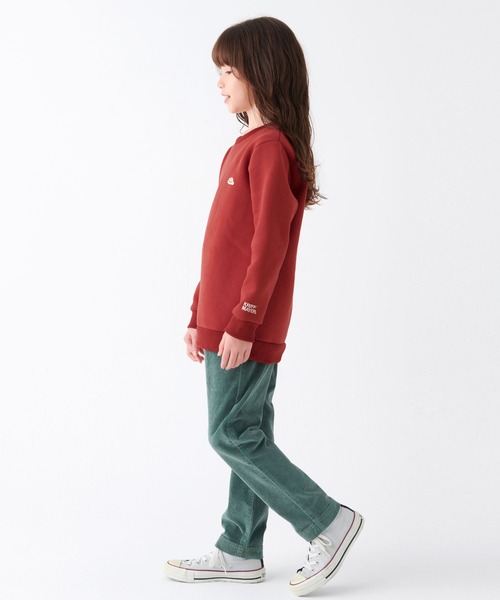 KRIFF MAYER Kid's Collection（クリフメイヤーキッズコレクション）の「【裏起毛】あたたかクルー（スウェット・キッズ・グレー/グリーン/ネイビー/サックスブルー/カラフル/レッド・130/120/170/160/150/140）」の7枚目の写真