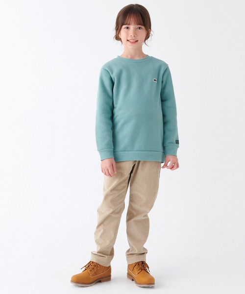 KRIFF MAYER Kid's Collection（クリフメイヤーキッズコレクション）の「【裏起毛】あたたかクルー（スウェット・キッズ・グレー/グリーン/ネイビー/サックスブルー/カラフル/レッド・130/120/170/160/150/140）」の9枚目の写真
