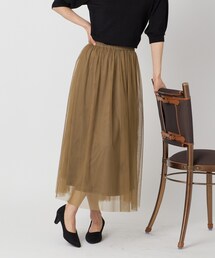 Cutie Blonde | 大人世代こそ着たい！ チュールスカート(スカート)