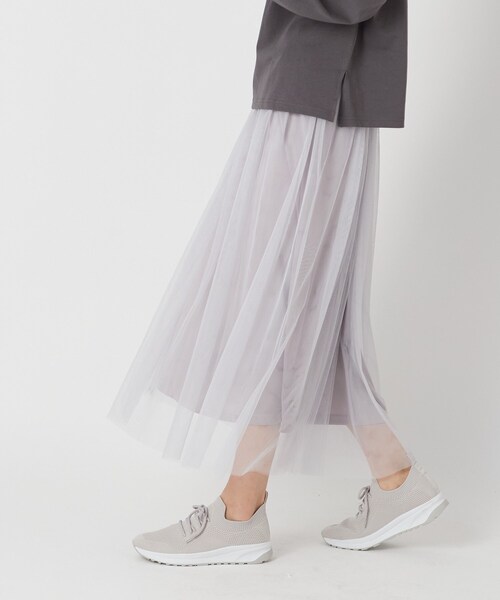Cutie Blonde（キューティーブロンド）の「◆大人世代こそ着たい！ チュールスカート（スカート・レディース・ブラック/グレー/ブラウン系その他・00）」の8枚目の写真