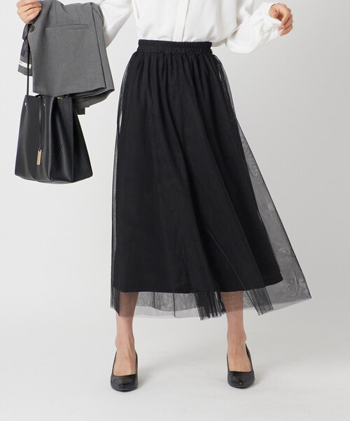 Cutie Blonde（キューティーブロンド）の「◆大人世代こそ着たい！ チュールスカート（スカート・レディース・ブラック/グレー/ブラウン系その他・00）」の13枚目の写真