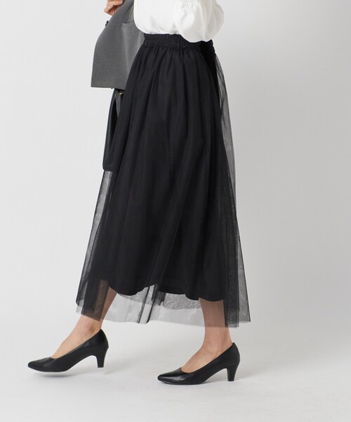 Cutie Blonde（キューティーブロンド）の「◆大人世代こそ着たい！ チュールスカート（スカート・レディース・ブラック/グレー/ブラウン系その他・00）」の14枚目の写真