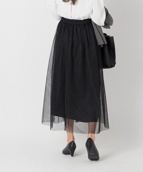 Cutie Blonde（キューティーブロンド）の「◆大人世代こそ着たい！ チュールスカート（スカート・レディース・ブラック/グレー/ブラウン系その他・00）」の15枚目の写真
