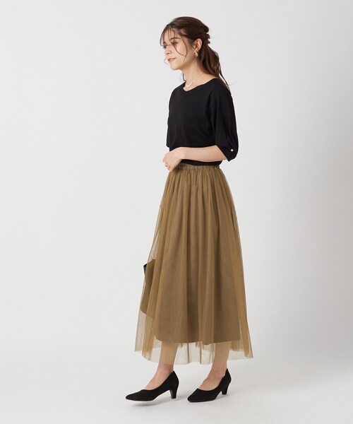 Cutie Blonde（キューティーブロンド）の「◆大人世代こそ着たい！ チュールスカート（スカート・レディース・ブラック/グレー/ブラウン系その他・00）」の17枚目の写真