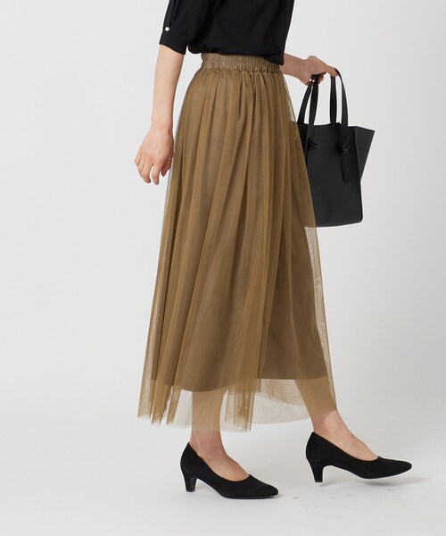 Cutie Blonde（キューティーブロンド）の「◆大人世代こそ着たい！ チュールスカート（スカート・レディース・ブラック/グレー/ブラウン系その他・00）」の20枚目の写真
