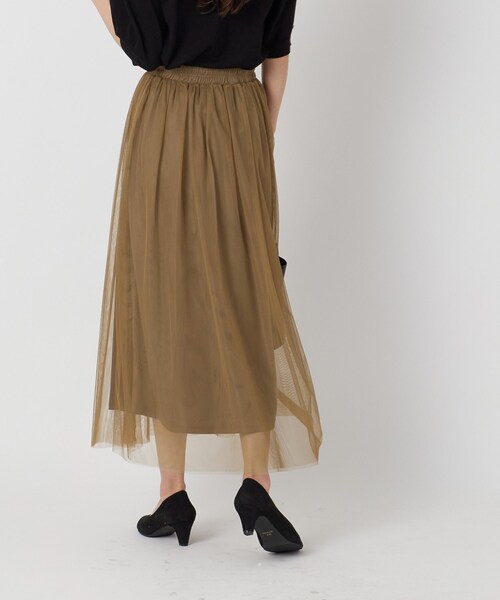 Cutie Blonde（キューティーブロンド）の「◆大人世代こそ着たい！ チュールスカート（スカート・レディース・ブラック/グレー/ブラウン系その他・00）」の21枚目の写真