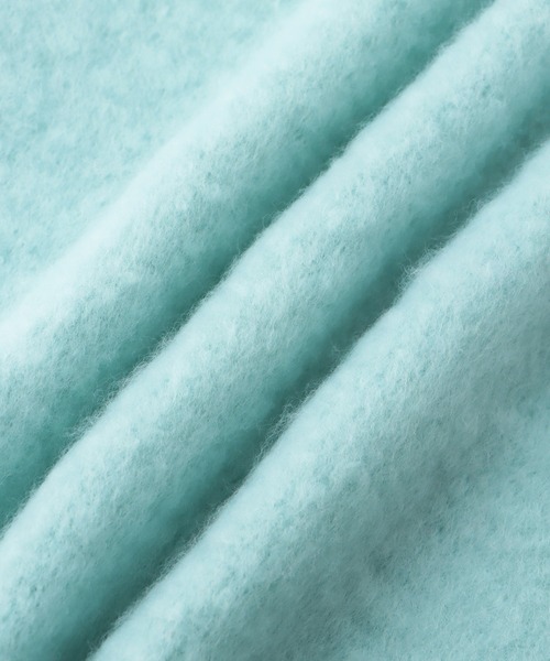 VIS（ビス）の「【リサイクルポリ】ふわふわ太フリンジマフラー（マフラー・レディース・キナリ/ラベンダー/ピンク系その他2/ライトグレー/ライトグリーン/レッド/サックスブルー/ターコイズブルー・FREE）」の21枚目の写真