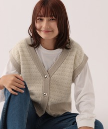 GLOBAL WORK（グローバルワーク）の「ツイードベストSET/AND YUA ANY/970181（ベスト・キッズ）」