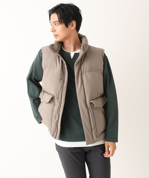 a.v.v(アーヴェヴェ)の「【カットソー+半袖インナーの2点セット】ヘリンボンジャカードカットソー(Tシャツ/カットソー・メンズ・グリーン/ボルドー/ネイビー・46/48/50/44)」の21枚目の写真