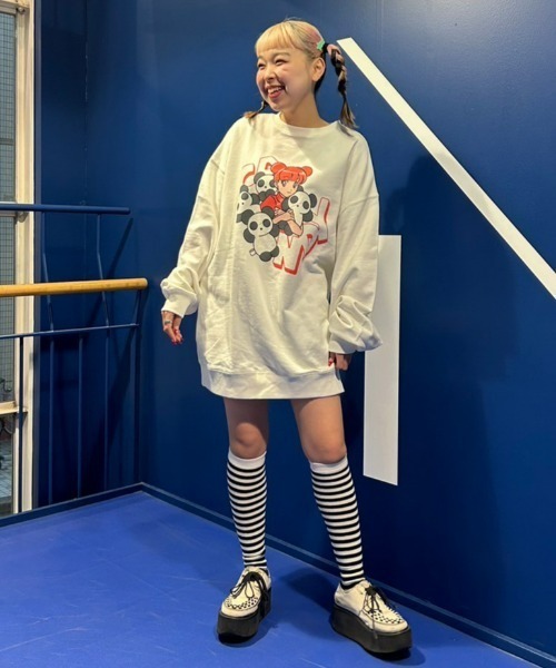 CANDY GIRL SWEAT ワンピース