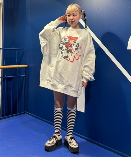 CANDY GIRL SWEAT ワンピース