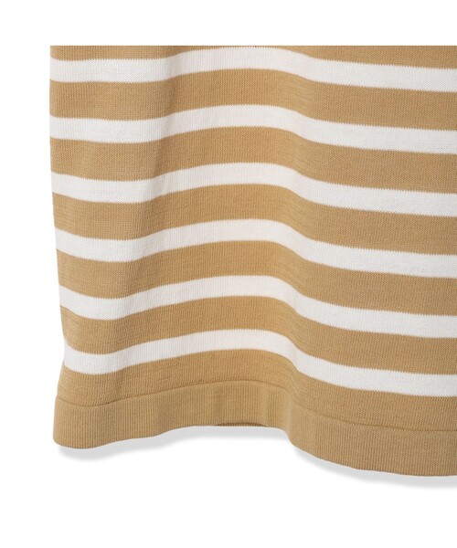 Felisi Golf(フェリージゴルフ)の「メンズ|Felisi IL GOLF(フェリージ イル ゴルフ) ストライプボートネックニット MS STRIPE LS BOAT NECK KNIT(ニット/セーター・メンズ・グレー/ホワイト/ネイビー/ベージュ・S/XL/M/L)」の12枚目の写真