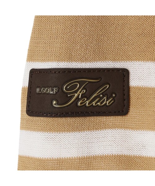 Felisi Golf(フェリージゴルフ)の「メンズ|Felisi IL GOLF(フェリージ イル ゴルフ) ストライプボートネックニット MS STRIPE LS BOAT NECK KNIT(ニット/セーター・メンズ・グレー/ホワイト/ネイビー/ベージュ・S/XL/M/L)」の14枚目の写真