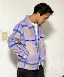 PLEASURES | 【PLEASURES / プレジャー】FOLKLORE PLAID WORK JACKET(ブルゾン)