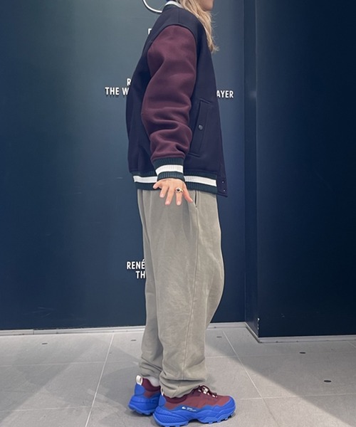 LACOSTE（ラコステ）の「ベーシックバーシティジャケット（スタジャン・メンズ・ダークネイビー・48/46/52/50）」の9枚目の写真