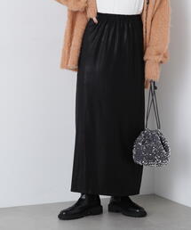 N.（N. Natural Beauty Basic） | ◆シャイニースリークスカート(スカート)