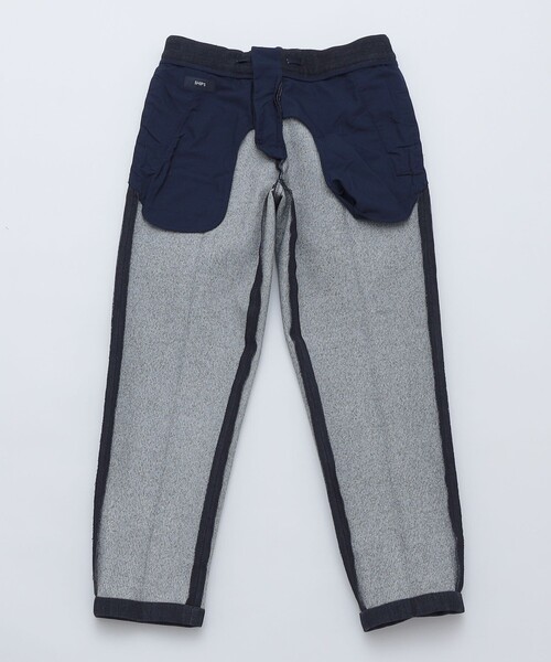 SHIPS(シップス)の「SHIPS: 〈セットアップ対応〉ダウンファブリック イージー スラックス 23AW〈デニム〉(スラックス・メンズ・ダークグレー/ネイビー・SMALL/X-LARGE/LARGE/MEDIUM)」の20枚目の写真