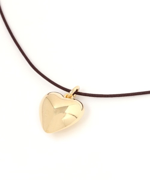 niko and...（ニコアンド）の「メタルハートコードネックレス（ネックレス・レディース・グレー/イエロー・0）」の5枚目の写真