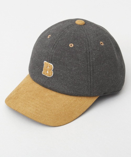 A.M.S.(エーエムエス)の「メルトン×コーデュロイ サガラワッペン キャップ(キャップ・メンズ・オフホワイト/ベージュ/ブラック・FREE)」の16枚目の写真