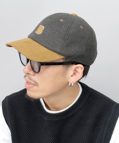 A.M.S.(エーエムエス)の「メルトン×コーデュロイ サガラワッペン キャップ(キャップ・メンズ・オフホワイト/ベージュ/ブラック・FREE)」の18枚目の写真