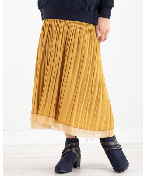 【BREEZE CROSS CLOSET】プリーツスカート