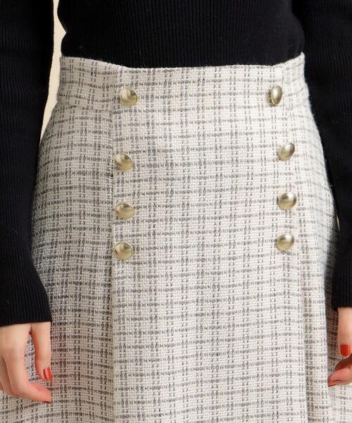 grove（グローブ）の「◇金ボタンが華やか！高見えツイード