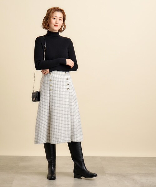 grove（グローブ）の「◇金ボタンが華やか！高見えツイード