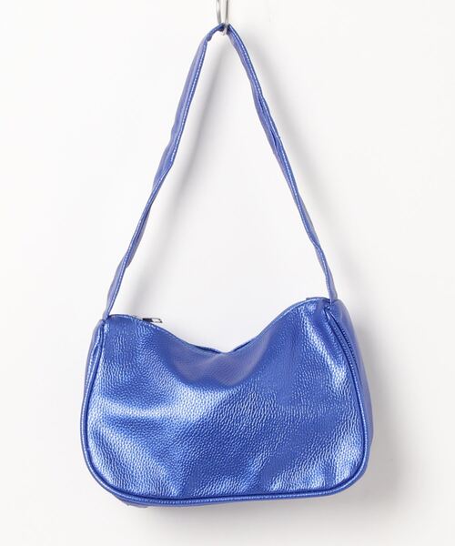 STYLEBLOCK(スタイルブロック)の「PUレザーミニショルダーバッグ(ショルダーバッグ・レディース・カーキ/シルバー/ブルー/ホワイト/ブラック・FREE)」の9枚目の写真