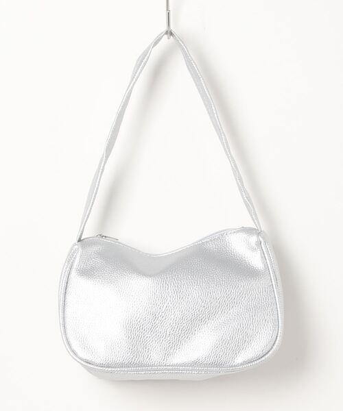 STYLEBLOCK(スタイルブロック)の「PUレザーミニショルダーバッグ(ショルダーバッグ・レディース・カーキ/シルバー/ブルー/ホワイト/ブラック・FREE)」の10枚目の写真