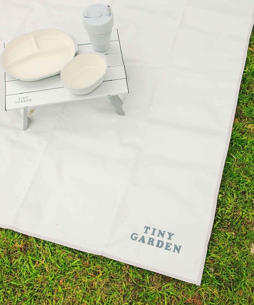 EKAL(エカル)の「TINY GARDEN PRODUCTS ピクニックグランドシート(その他雑貨・レディース・グレー・ONE)」の5枚目の写真