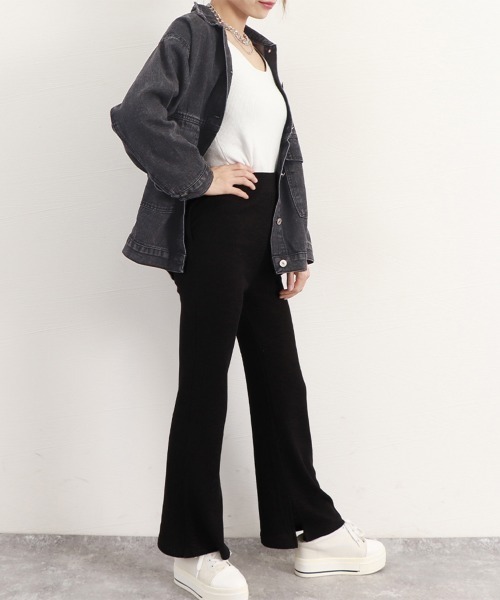 Miniministore(ミニミニストア)の「デニムジャケット レディース Gジャン(デニムジャケット・レディース・サックスブルー/ブラック・フリー)」の13枚目の写真