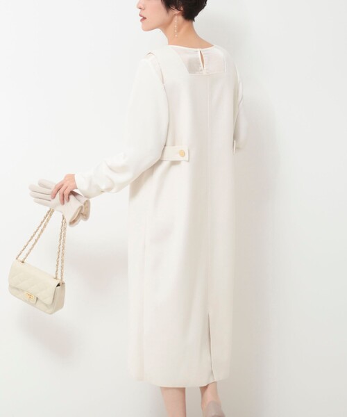 セール】圧縮ジャージジャンパースカート（ワンピース）｜NOLLEY'S