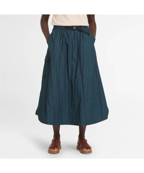 Timberland(ティンバーランド)の「レディース ユーティリティ サマー スカート(スカート・レディース・ブルー・SMALL/MEDIUM/LARGE/X-LARGE)」の1枚目の写真