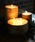 DULTONi_gj́uBIRCH WOOD STUMP CANDLE S/ o[` Ebh X^v Lh SiLhjvbzCg