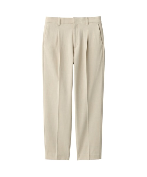 無印良品(ムジルシリョウヒン)の「婦人 シワになりにくいタックテーパードパンツ(その他パンツ・レディース・ダークグレー/ネイビー/ライトベージュ/ブラック・L/M/S/XS/XL)」の7枚目の写真